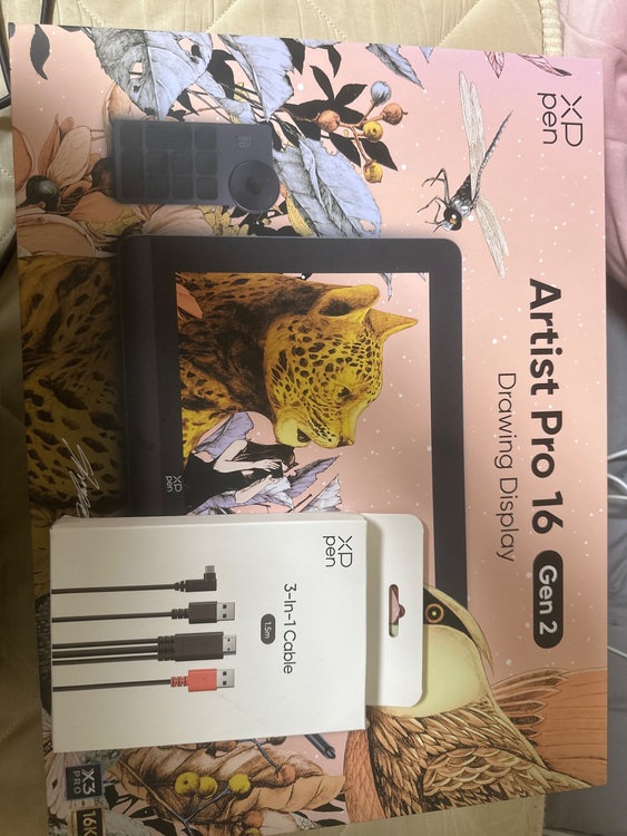 XP-PEN Artist Pro 16 Gen 2 MD160QH_AD41（PC・タブレット）の商品画像 - 査定依頼日：2025年10月21日 - 最高査定価格：11,000円