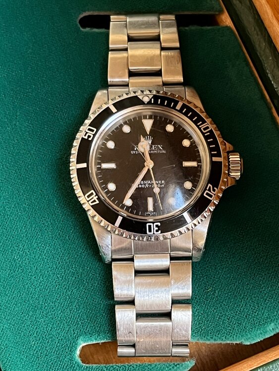 ロレックス　サブマリーナ　ノンデイト（高級時計）の商品画像 - 査定依頼日：2025年2月19日 - 最高査定価格：1,080,000円