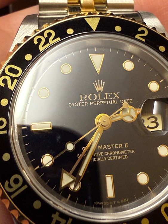 ロレックス GMTマスター 1671（高級時計）の商品画像 - 査定依頼日：2025年10月24日 - 最高査定価格：1,700,000円