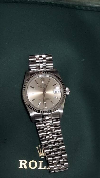 ロレックス デイトジャスト（高級時計）の商品画像 - 査定依頼日：2026年1月18日 - 最高査定価格：850,000円