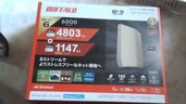 WIFIルーター　WSR-6000AX8 シャンパンゴールド（PC・タブレット）の商品画像 - 査定依頼日：2026年1月26日 - 最高査定価格：6,000円