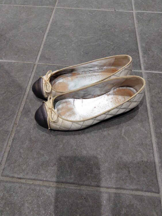 バレリーナシューズ（古着・ファッション）の商品画像 - 査定依頼日：2026年3月25日 - 最高査定価格：3,000円