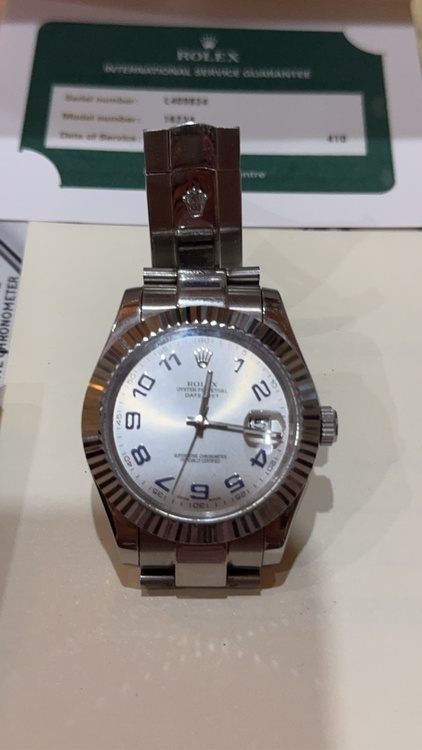 ロレックス パーペチュアル 1623（高級時計）の商品画像 - 査定依頼日：2026年3月16日 - 最高査定価格：1,550,000円