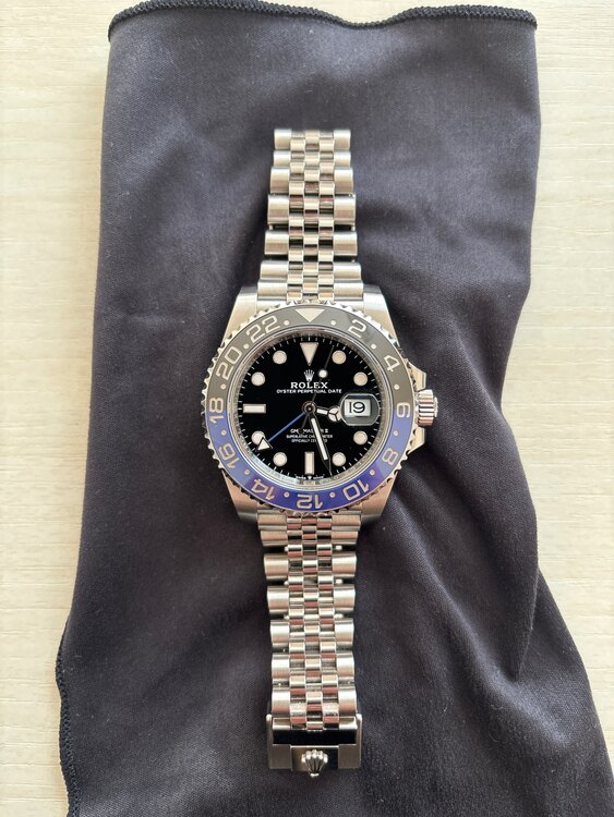 ロレックス GMTマスター （高級時計）の商品画像 - 査定依頼日：2025年1月20日 - 最高査定価格：2,650,000円