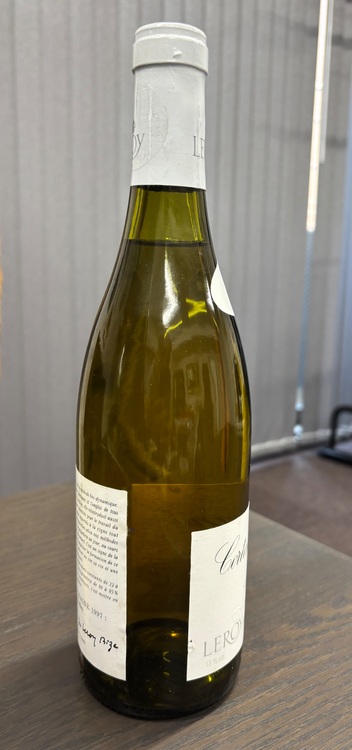 ドメーヌ　ルロワ　コルトン・シャルルマーニュ1997（お酒）の商品画像 - 査定依頼日：2025年8月18日 - 最高査定価格：165,000円