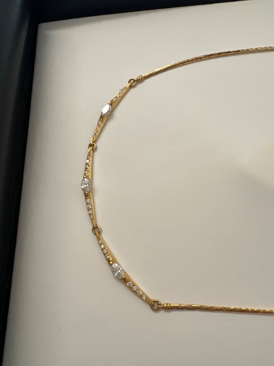 天然ダイヤモンドネックレス（宝石）の商品画像 - 査定依頼日：2025年11月19日 - 最高査定価格：210,000円