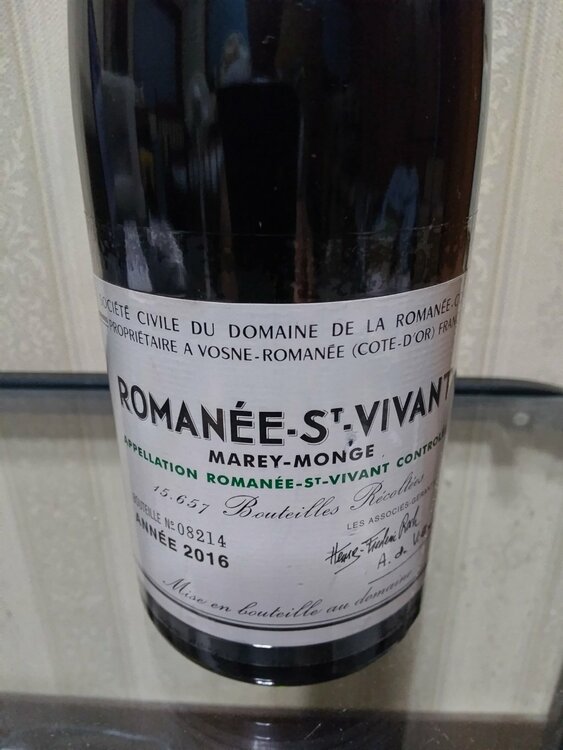 DRC ROMANEE-SAINT-VIVANT ロマネ サンヴィヴァン 2016（お酒）の商品画像 - 査定依頼日：2026年8月21日 - 最高査定価格：400,000円