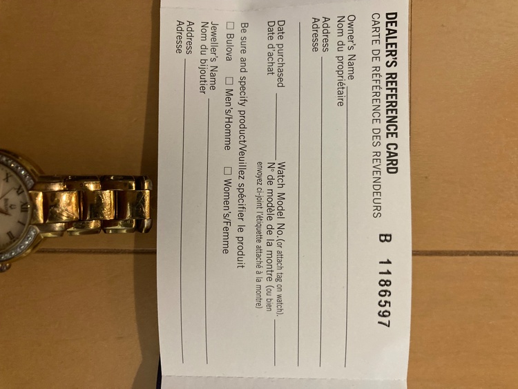 その他 その他 B118659（高級時計）の商品画像 - 査定依頼日：2026年2月18日 - 最高査定価格：1,000円