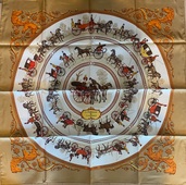 スカーフ　カレ90（古着・ファッション）の商品画像 - 査定依頼日：2025年10月5日 - 最高査定価格：5,000円