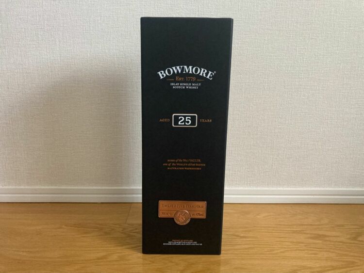 ボウモア25年 700ml瓶（お酒）の商品画像 - 査定依頼日：2025年9月25日 - 最高査定価格：42,000円