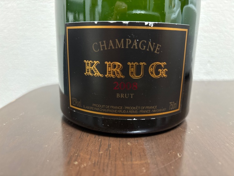 クリュッグ2008（お酒）の商品画像 - 査定依頼日：2026年2月18日 - 最高査定価格：48,000円