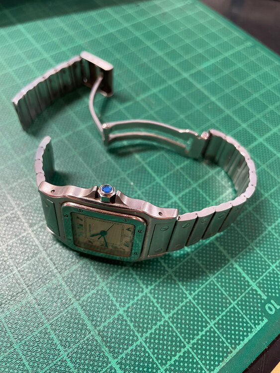 カルティエ サントス （高級時計）の商品画像 - 査定依頼日：2025年5月19日 - 最高査定価格：500,000円