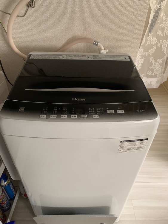 ハイアール全自動電気洗濯機（家電）の商品画像 - 査定依頼日：2025年11月25日 - 最高査定価格：1,500円