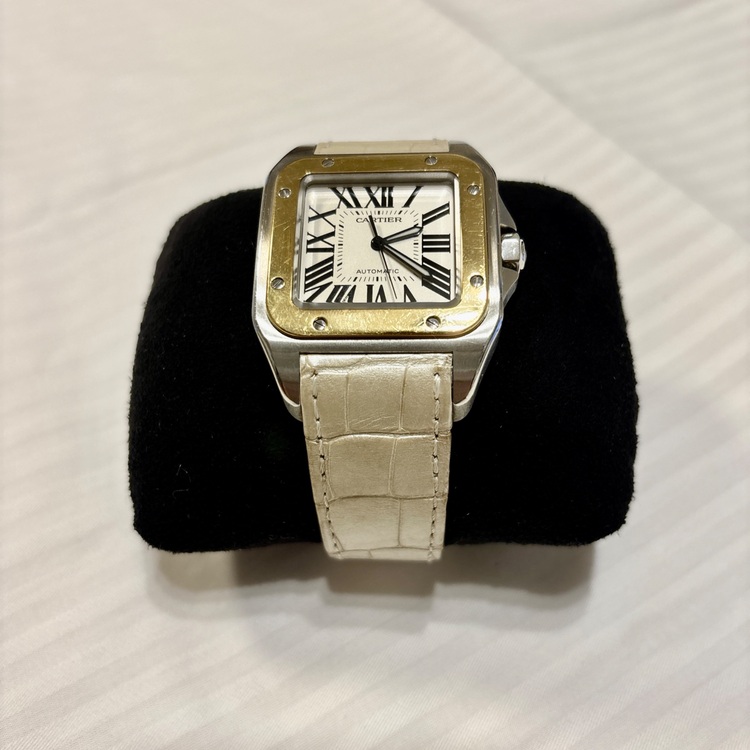 カルティエ サントス サントス100m（高級時計）の商品画像 - 査定依頼日：2025年12月2日 - 最高査定価格：720,000円
