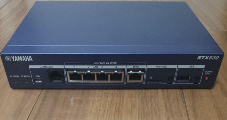 YAMAHA RTX830（電動工具・農機具・業務用機械）の商品画像 - 査定依頼日：2025年9月19日 - 最高査定価格：11,000円