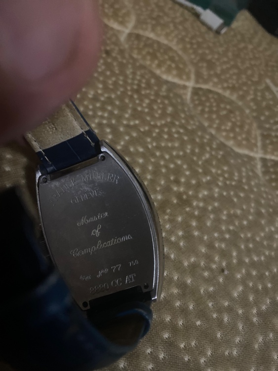 フランクミュラー カサブランカ （高級時計）の商品画像 - 査定依頼日：2025年12月9日 - 最高査定価格：1,050,000円