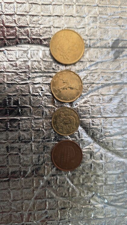 イタリア製　２０セントユーロ（金・貴金属）の商品画像 - 査定依頼日：2025年11月29日 - 最高査定価格：100,000円