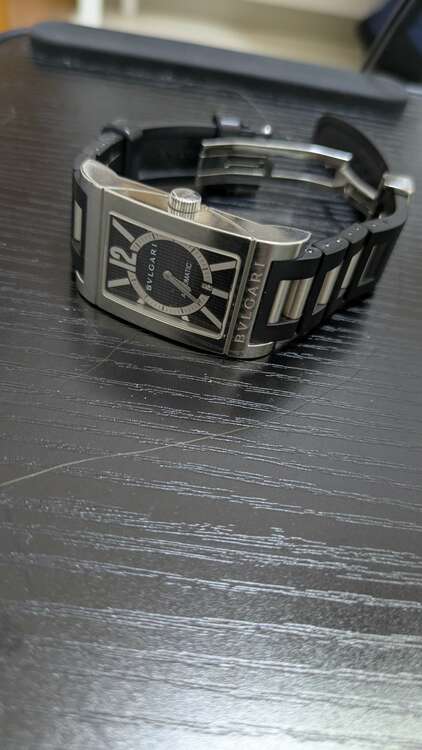 ブルガリ その他 retrangolo（高級時計）の商品画像 - 査定依頼日：2025年3月22日 - 最高査定価格：50,000円