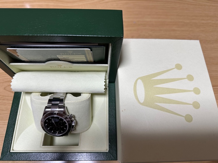 ロレックス デイトナ 11652（高級時計）の商品画像 - 査定依頼日：2026年1月4日 - 最高査定価格：3,400,000円