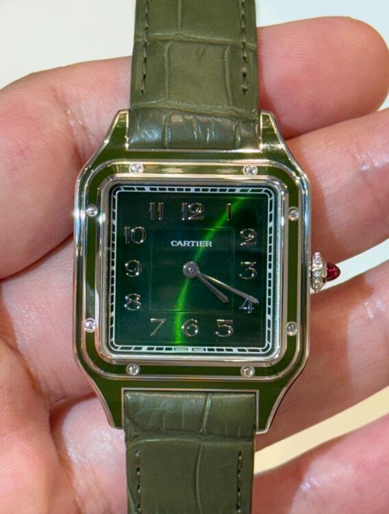 カルティエ サントス WGSA0096（高級時計）の商品画像 - 査定依頼日：2025年8月25日 - 最高査定価格：3,650,000円