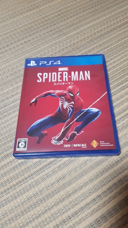 PS4 スバイダーマン（ゲーム機本体・ゲームソフト）の商品画像 - 査定依頼日：2021年11月19日 - 最高査定価格：800円