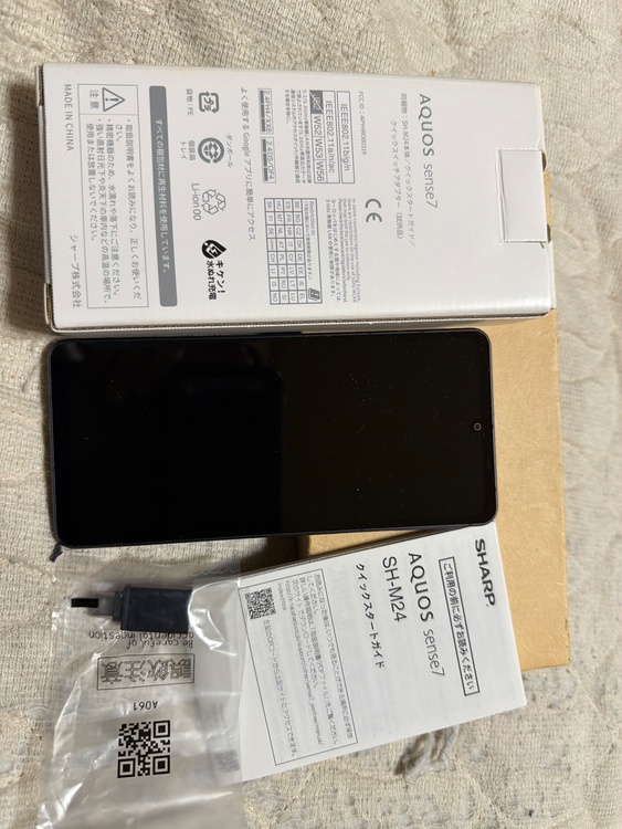 AQUOS AQUOS sense7 SIMフリー（スマホ）の商品画像 - 査定依頼日：2026年9月9日 - 最高査定価格：10,000円