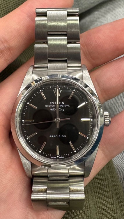 ロレックス エアキング 1400（高級時計）の商品画像 - 査定依頼日：2025年10月17日 - 最高査定価格：800,000円