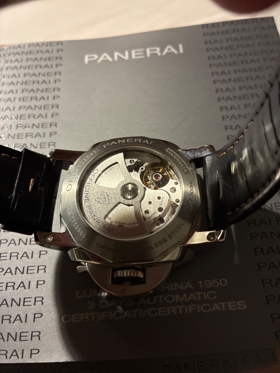 パネライ ルミノール PAM003599（高級時計）の商品画像 - 査定依頼日：2026年2月4日 - 最高査定価格：515,000円