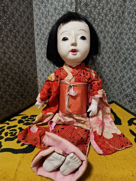 明治時代の人形（美術品・骨董品）の商品画像 - 査定依頼日：2025年8月5日 - 最高査定価格：3,000円