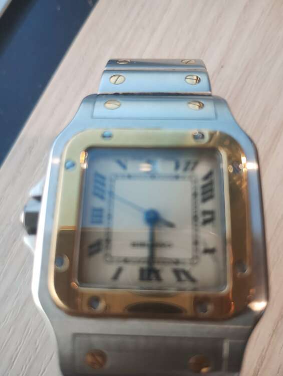 カルティエ サントス  187901（高級時計）の商品画像 - 査定依頼日：2025年3月23日 - 最高査定価格：450,000円