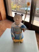 風嶺　人形師　中村信喬作品　デパートで購入（美術品・骨董品）の商品画像 - 査定依頼日：2025年9月23日 - 最高査定価格：5,000円