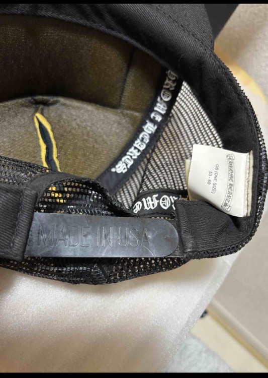 Chrome Hearts Trucker Cap CH Black（古着・ファッション）の商品画像 - 査定依頼日：2026年9月24日 - 最高査定価格：100,000円