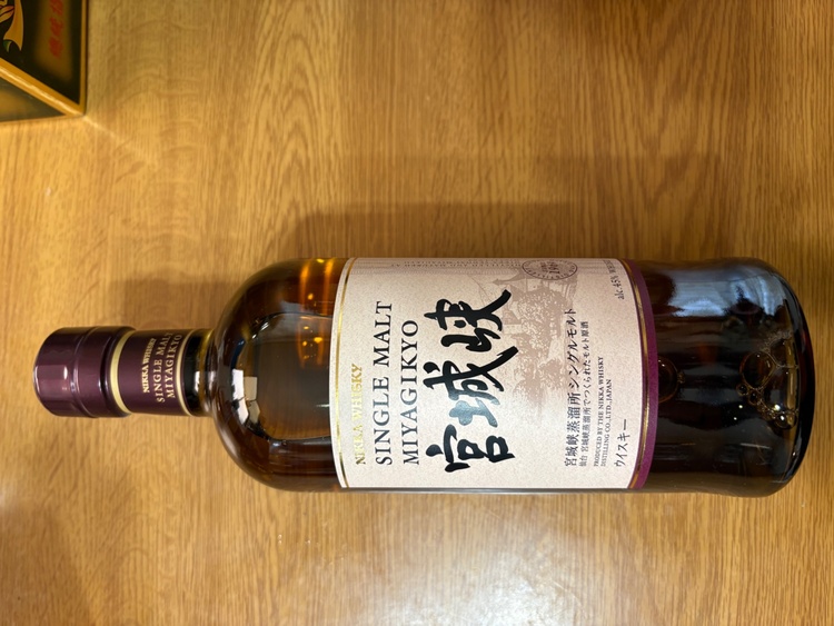 NIKKA 宮城峡（お酒）の商品画像 - 査定依頼日：2026年5月10日 - 最高査定価格：3,500円