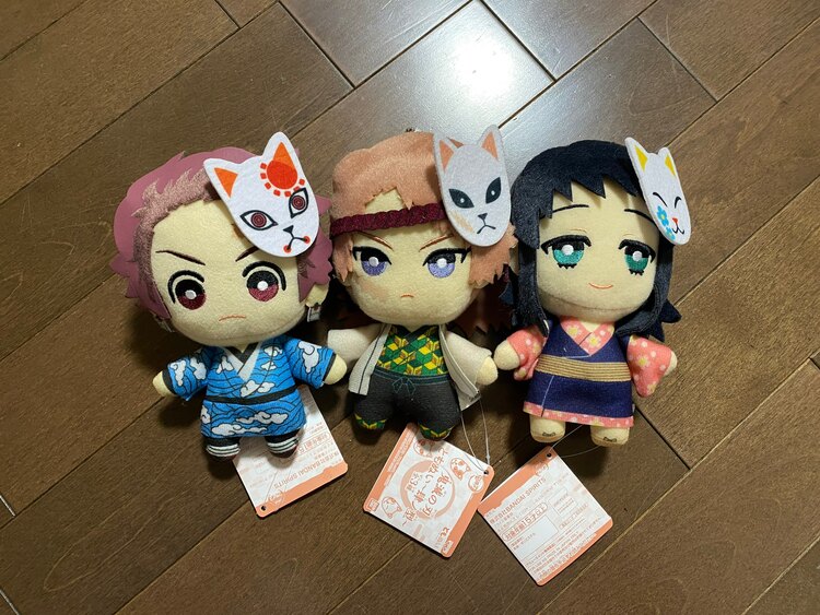 鬼滅の刃　ともぬい　肆ノ型（しのかた）　全3種セット（その他のおもちゃ）の商品画像 - 査定依頼日：2024年6月20日