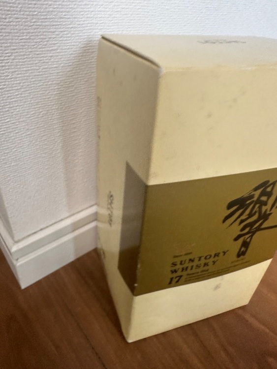 響17年ゴールドラベル（お酒）の商品画像 - 査定依頼日：2025年8月9日 - 最高査定価格：55,000円