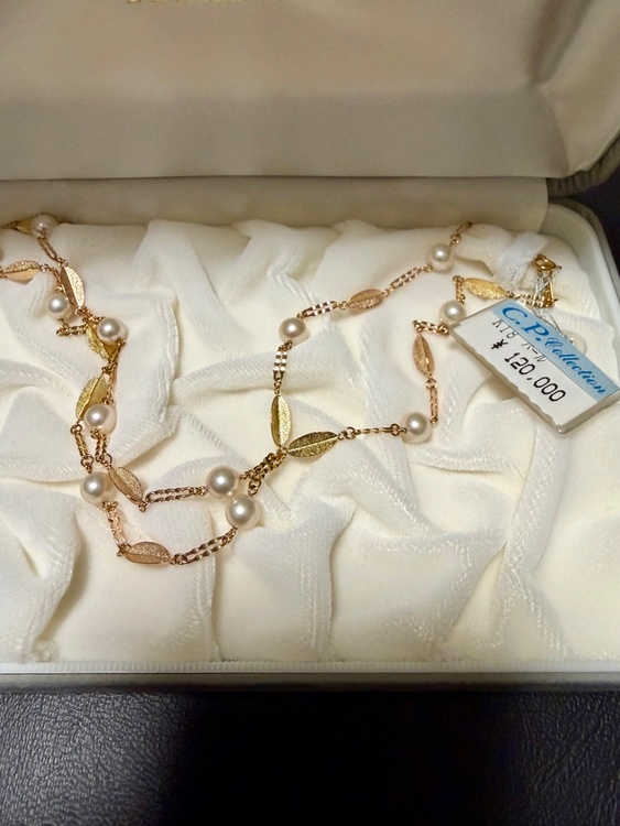 18kパールネックス（金・貴金属）の商品画像 - 査定依頼日：2026年4月14日 - 最高査定価格：120,000円