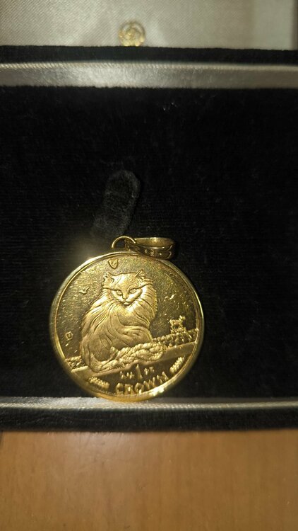 マン島キャット金貨（金・貴金属）の商品画像 - 査定依頼日：2026年10月16日 - 最高査定価格：750,000円