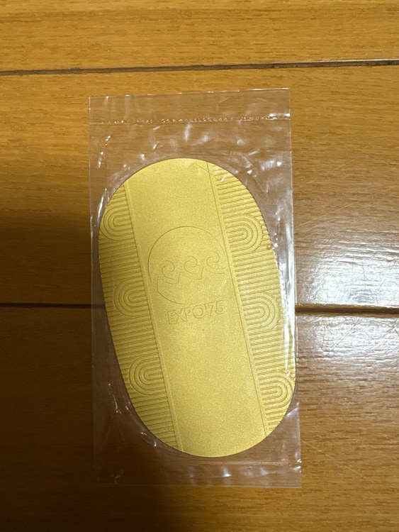 沖縄国際海洋博覧会公式小判型メダル（金・貴金属）の商品画像 - 査定依頼日：2026年2月6日 - 最高査定価格：2,300,000円