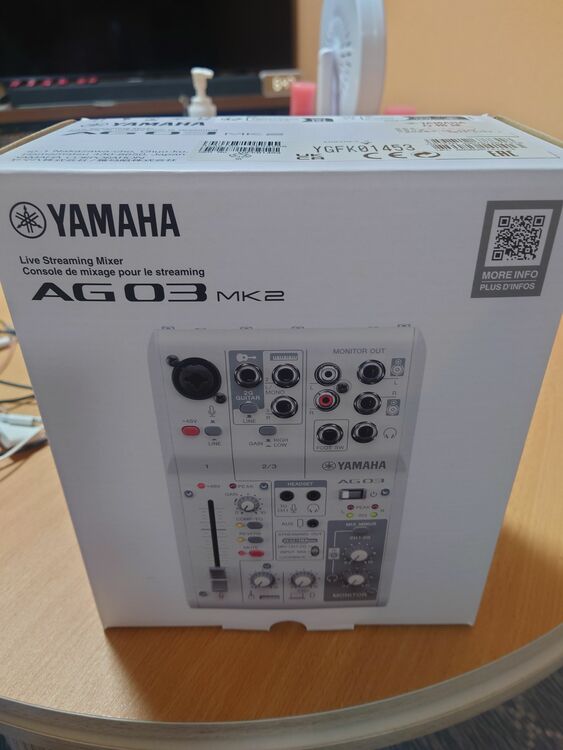 ヤマハ(YAMAHA) ライブストリーミングミキサー 3チャンネル ホワイト A（オーディオ・スピーカー）の商品画像 - 査定依頼日：2025年11月14日 - 最高査定価格：5,000円