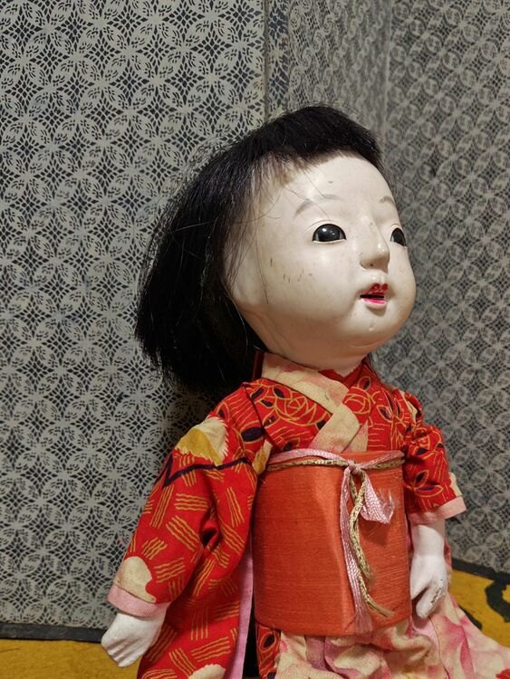 明治時代の人形（美術品・骨董品）の商品画像 - 査定依頼日：2025年8月5日 - 最高査定価格：3,000円