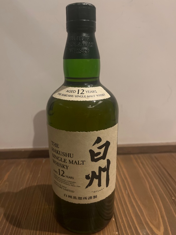 白州12年（お酒）の商品画像 - 査定依頼日：2026年1月24日 - 最高査定価格：17,000円