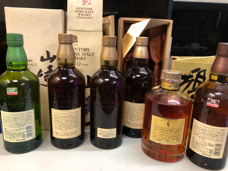 山崎4.響1.白州1（お酒）の商品画像 - 査定依頼日：2026年3月3日 - 最高査定価格：147,000円