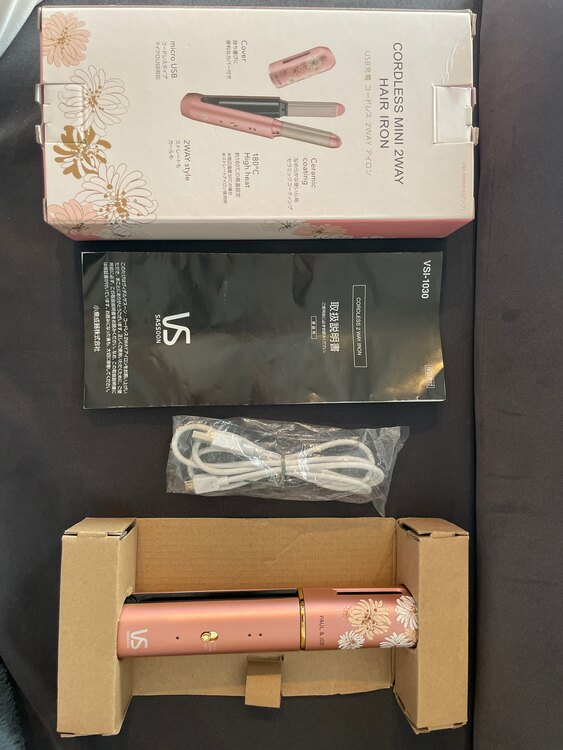 VS SASSOONコードレス２WAYアイロン　VSI-1030（コスメ・美容・健康器具）の商品画像 - 査定依頼日：2025年1月20日 - 最高査定価格：700円