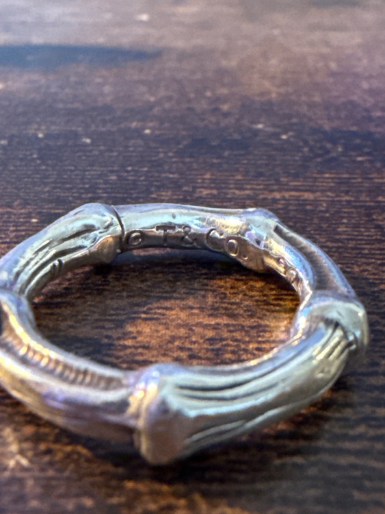 Tiffany&Co. Bamboo ring（金・貴金属）の商品画像 - 査定依頼日：2025年11月13日 - 最高査定価格：20,000円