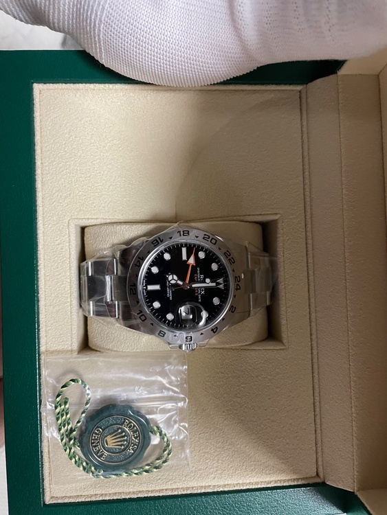 ロレックス　エクスプローラⅡ（高級時計）の商品画像 - 査定依頼日：2026年4月8日 - 最高査定価格：1,900,000円