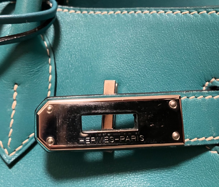 エルメス バーキン30 ブルージーン ⬜︎K刻印（ブランドバッグ）の商品画像 - 査定依頼日：2026年2月21日 - 最高査定価格：1,400,000円