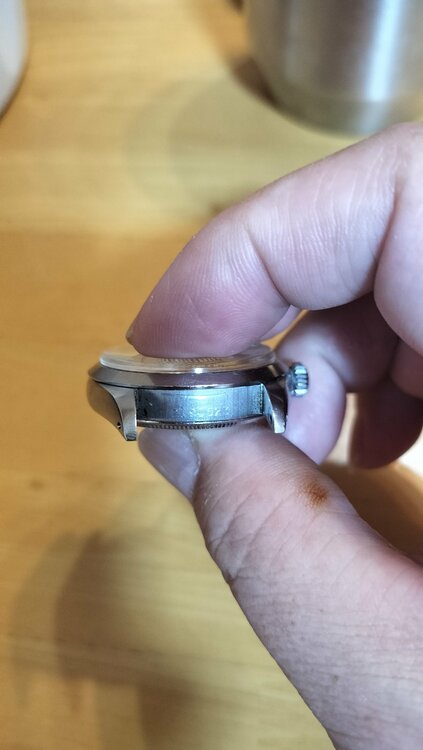 ロレックス パーペチュアルデイト Ref1500 Cal1570（高級時計）の商品画像 - 査定依頼日：2026年3月20日 - 最高査定価格：210,000円