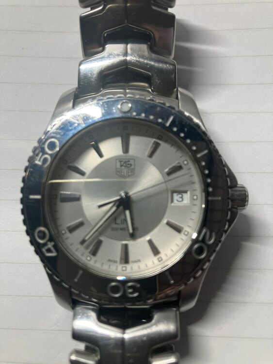 タグホイヤー リンク wj1111-（高級時計）の商品画像 - 査定依頼日：2025年2月3日 - 最高査定価格：52,000円