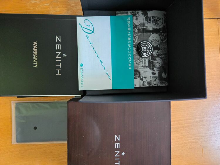 ゼニス エルプリメロ （高級時計）の商品画像 - 査定依頼日：2025年8月17日 - 最高査定価格：510,000円