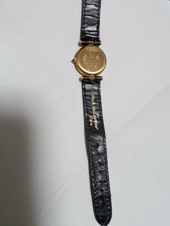 マスト ヴァンドーム ヴェルメイユ（ボルドー文字盤）（高級時計）の商品画像 - 査定依頼日：2026年2月25日 - 最高査定価格：120,000円